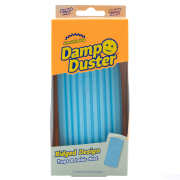 Scrub Daddy Гъба за почистване на прах Damp Duster - синя