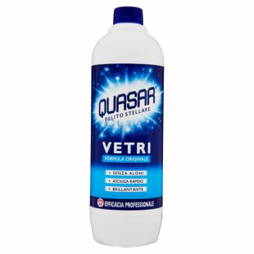 quasar стъклен препарат с алкохол пълнител 650мл – преден изглед