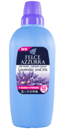 FELCE AZZURRA ОМЕКОТИТЕЛ 40пр 2л LAVANDA&IRIS
