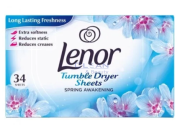 Кърпички за сушилня и гардероб LENOR сини 34бр
