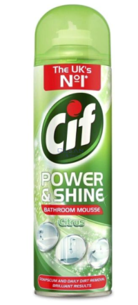 CIF ПЯНА ЗА ПОЧИСТВАНЕ НА БАНЯ CITRUS    500мл