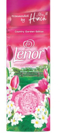 LENOR АРОМАТИЗАТОР ЗА ПРАНЕ 176гр PINK TULIPS & WHITE JASMINE