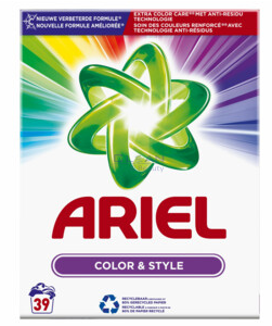 ARIEL прах за пране 39пр 2,535кг COLOR  