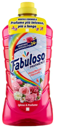 FABULOSO ПРЕПАРАТ ЗА ПОЧИСТВАНЕ НА  ПОД 0,950л(аромат 24ч) FLOREALE  PINK