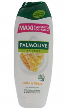 ДУШ ГЕЛ PALMOLIVE NATURALS LATTE & MIELE 750мл