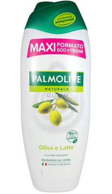 ДУШ ГЕЛ PALMOLIVE NATURALS LATTE & OLIVA 750мл