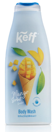 САНО KEFF Душ гел 500мл Манго
