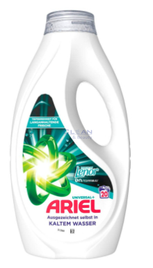 ARIEL ГЕЛ ЗА ПРАНЕ UNIVERSAL + TOUCH OF LENOR 20пр 900мл