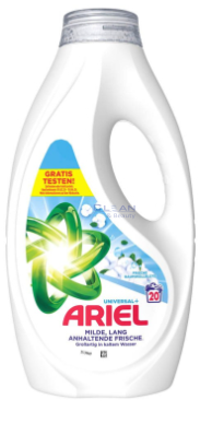 ARIEL ГЕЛ ЗА ПРАНЕ UNIVERSAL+ FRISCHE BAUMWOLLBLUTE + 20пр 900мл