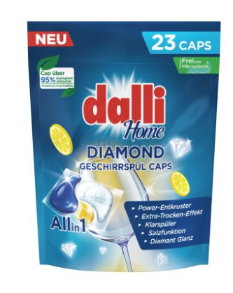 DALLI КАПСУЛИ ЗА СЪДОМИЯЛНА 23бр ALL IN 1 DIAMOND