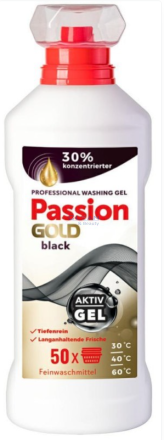 PASSION GOLD ГЕЛ ЗА ПРАНЕ 50пр 2л ЧЕРНО