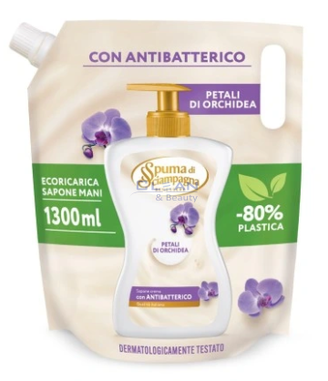 ТЕЧЕН САПУН SPUMA DI SC. ПЪЛНИТЕЛ 1,3 л. AMETISTA/ORCHIDEA ABC