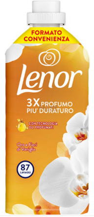 LENOR ОМЕКОТИТЕЛ 87пр 1,827л ORO & FIORI DI VANIGLIA
