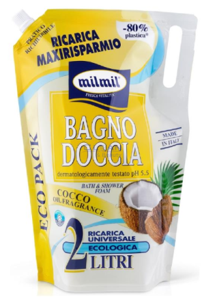 MIL MIL ДУШ ПЯНА COCCO OIL  2л

