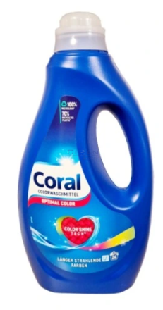 Корал гел за пране 24пр 1,20л Optimal Color