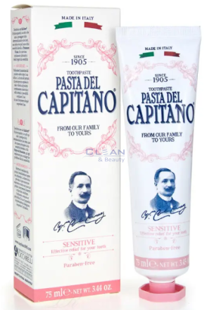 ПАСТА ЗА ЗЪБИ CAPITANO 1905 SENSITIVE 75мл.