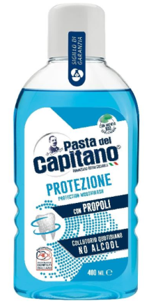 ВОДА ЗА УСТА PASTA CAPITANO 400 мл. PROTEZIONE ALITO/GENGIVE