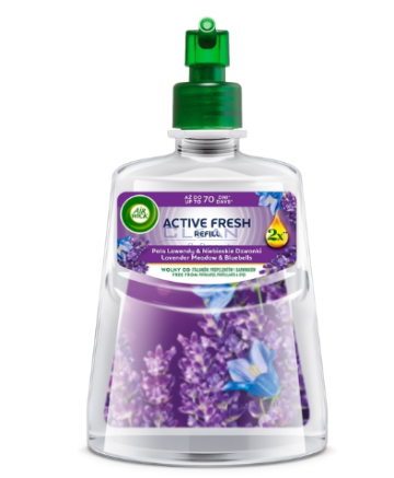 Еъруик Актив фреш Пълнител Лавандула и цвят от камбанка 228мл