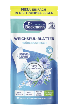 Д-р Бекман омекотител на ленти Пролетна свежест 14бр