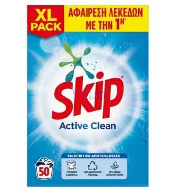 SKIP прах 50пр 3,25кг Универсал Active clean 