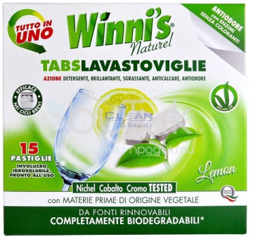 WINNI'S ТАБЛЕТКИ ЗА СЪДОМИЯЛНА LIMONE 15бр