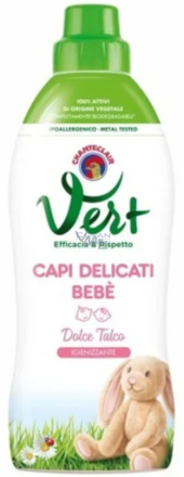 CHANTE CLAIR ГЕЛ ЗА ПРАНЕ 23пр 750мл VERT BEBE TALCO