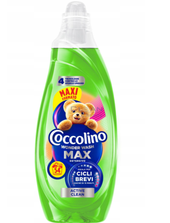 COCCOLINO ГЕЛ за пране 54пр 2,16л ACTIVE CLEAN-УНИВЕРСАЛ