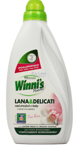 WINNI'S БИО-НАТУРАЛЕН ЗА ВЪЛНА И ДЕЛИКАТНИ 750мл 15пр.