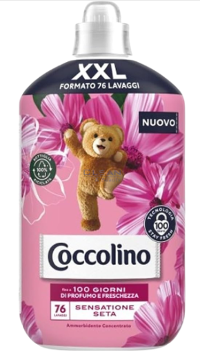 COCCOLINO ОМЕКОТИТЕЛ 76пр.1,75л SENSAZIONE SETA