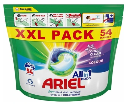 ARIEL ALL in 1 КАПСУЛИ 54бр COLOR 