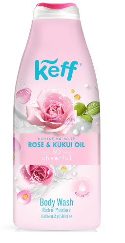 САНО KEFF Душ гел 500мл Кукуй и Роза