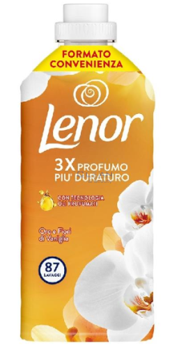 LENOR ОМЕКОТИТЕЛ 87пр 1,827л ORO & FIORI DI VANIGLIA

