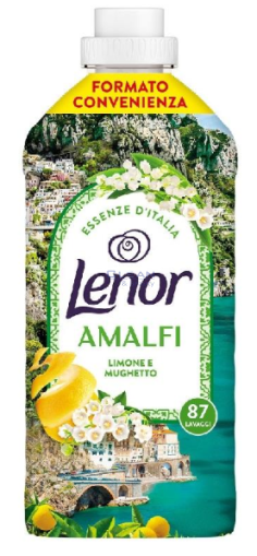 LENOR ОМЕКОТИТЕЛ 87пр 1,827л AMALFI ЛИМОН И МОМИНА СЪЛЗА
