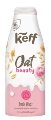 САНО KEFF Душ гел 500мл Овес