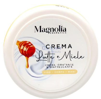 MAGNOLIA Cosmetics КРЕМ ЛИЦЕ,ТЯЛО И РЪЦЕ С МЛЯКО И МЕД 150 мл