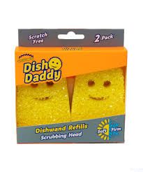 Scrub Daddy ReffilsГъби резерва за диспенсър за съдове 