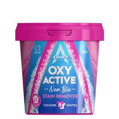 Astonish OXI ACTIVE петна 625 гр за бяло и цветно 28пр.