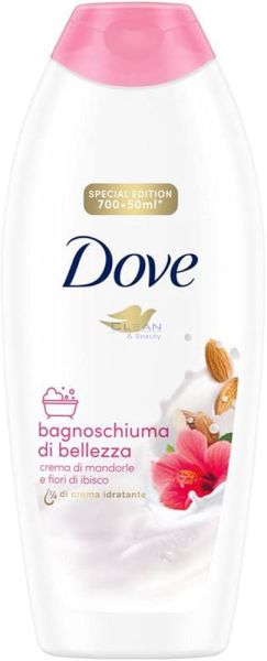 ДУШ ГЕЛ DOVE  750мл с 1/4 крем хидратант MANDORLА