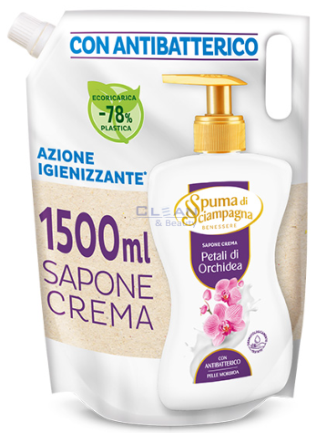ТЕЧЕН САПУН SPUMA DI SC. ПЪЛНИТЕЛ 1,5 л. AMETISTA/ORCHIDEA ABC