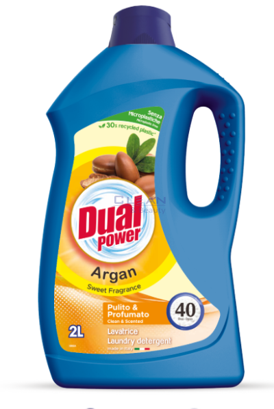 DUAL POWER PROFESSIONAL ГЕЛ ЗА ПРАНЕ PERLE D'ARGAN 40пр 2л.