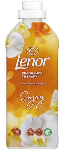 LENOR ОМЕКОТИТЕЛ 0,840л 40пр ORO & FIORI DI VANIGLIA ENJOY