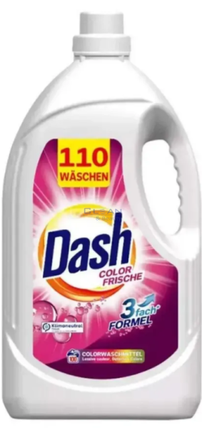 DASH гел за пране 110пр 4,95л Color Frische 3 формула