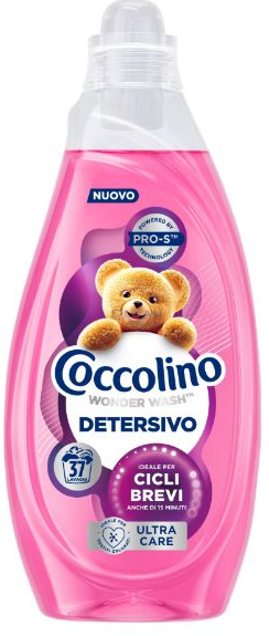 COCCOLINO ГЕЛ за пране 37пр 1480мл ULTRA CARE-ЦВЕТНО