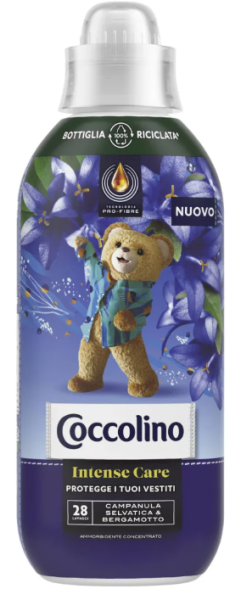 COCCOLINO ОМЕКОТИТЕЛ за 28 ПРАНЕТА CAMPANULA & BERGAMOTTO 645 мл