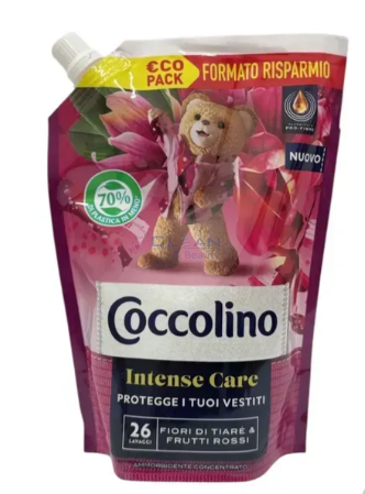 COCCOLINO ОМЕКОТИТЕЛ 26пр. 0,60л TIARE & FRUTTI ROSSI
