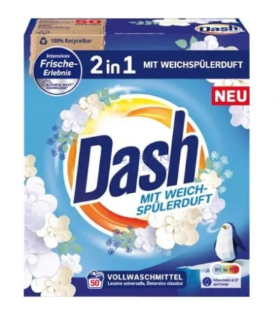 DASH прах за пране 50пр 3кг УНИВЕРСАЛ