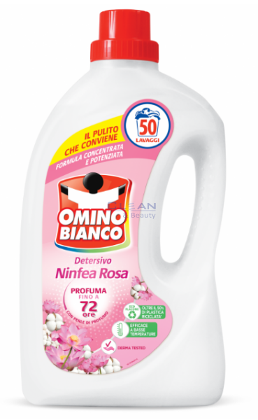 OMINO BIANCO ГЕЛ ЗА ПРАНЕ 50пр. 2,00л. NINFEA ROSA