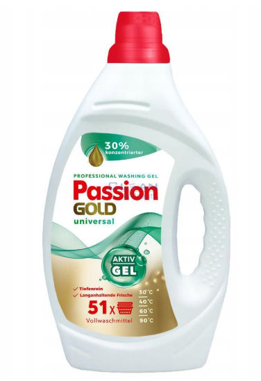 PASSION GOLD ГЕЛ ЗА ПРАНЕ 51пр 2,04л UNIVERSAL