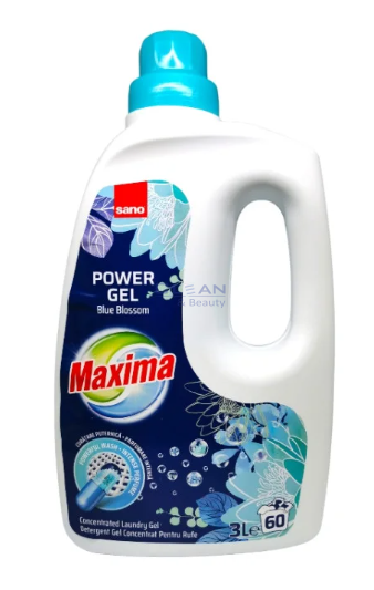 Течен препарат Сано 3л гел Сини цветя 60пр