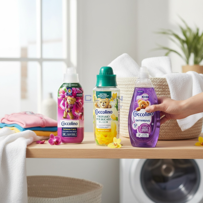 Комплект Coccolino: Искрящо Бяло + Екзотичен Аромат (3 части)